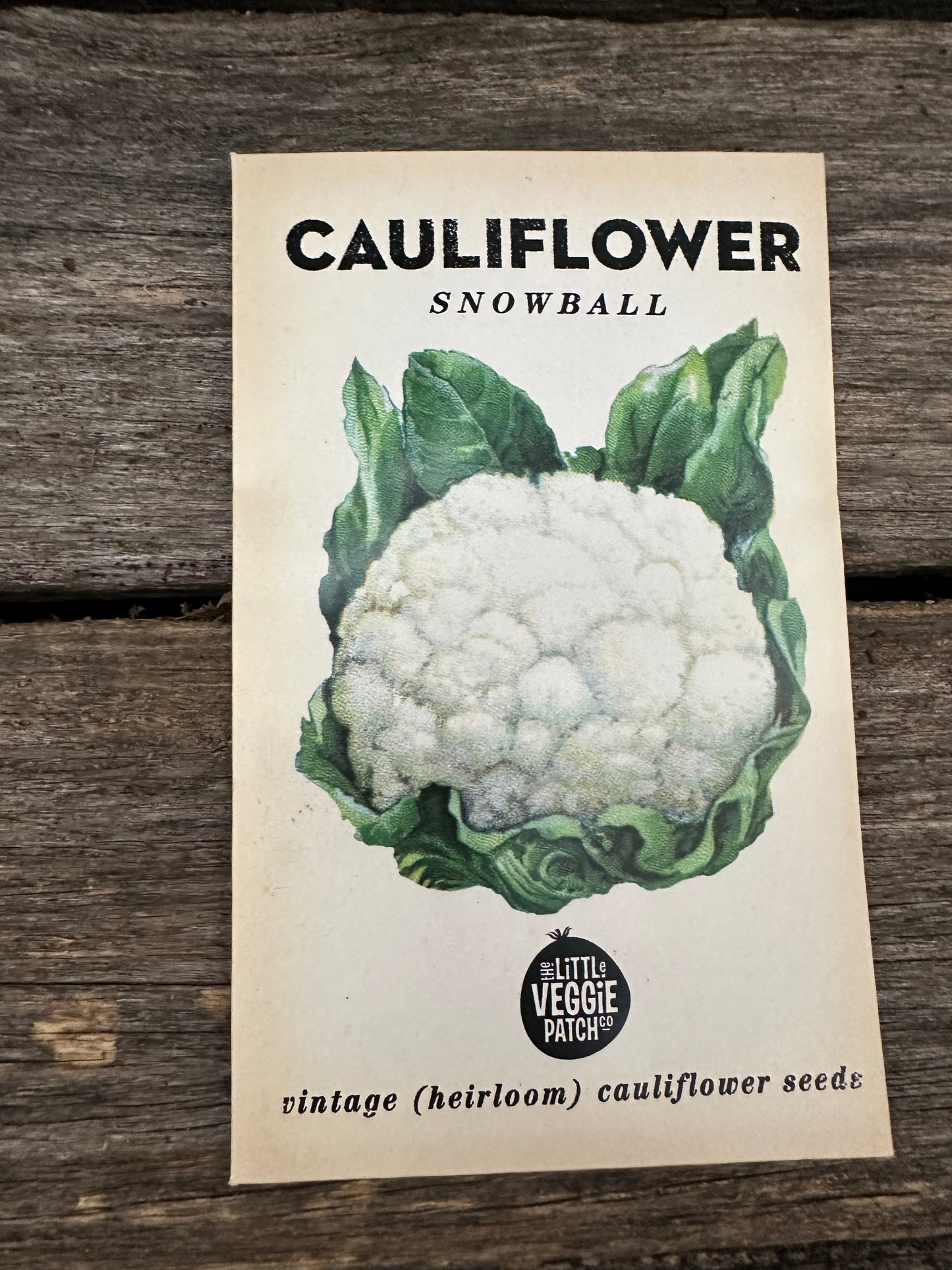 Cauliflower (Snowball) - Vintage Heirloom Little Veggie Patch co