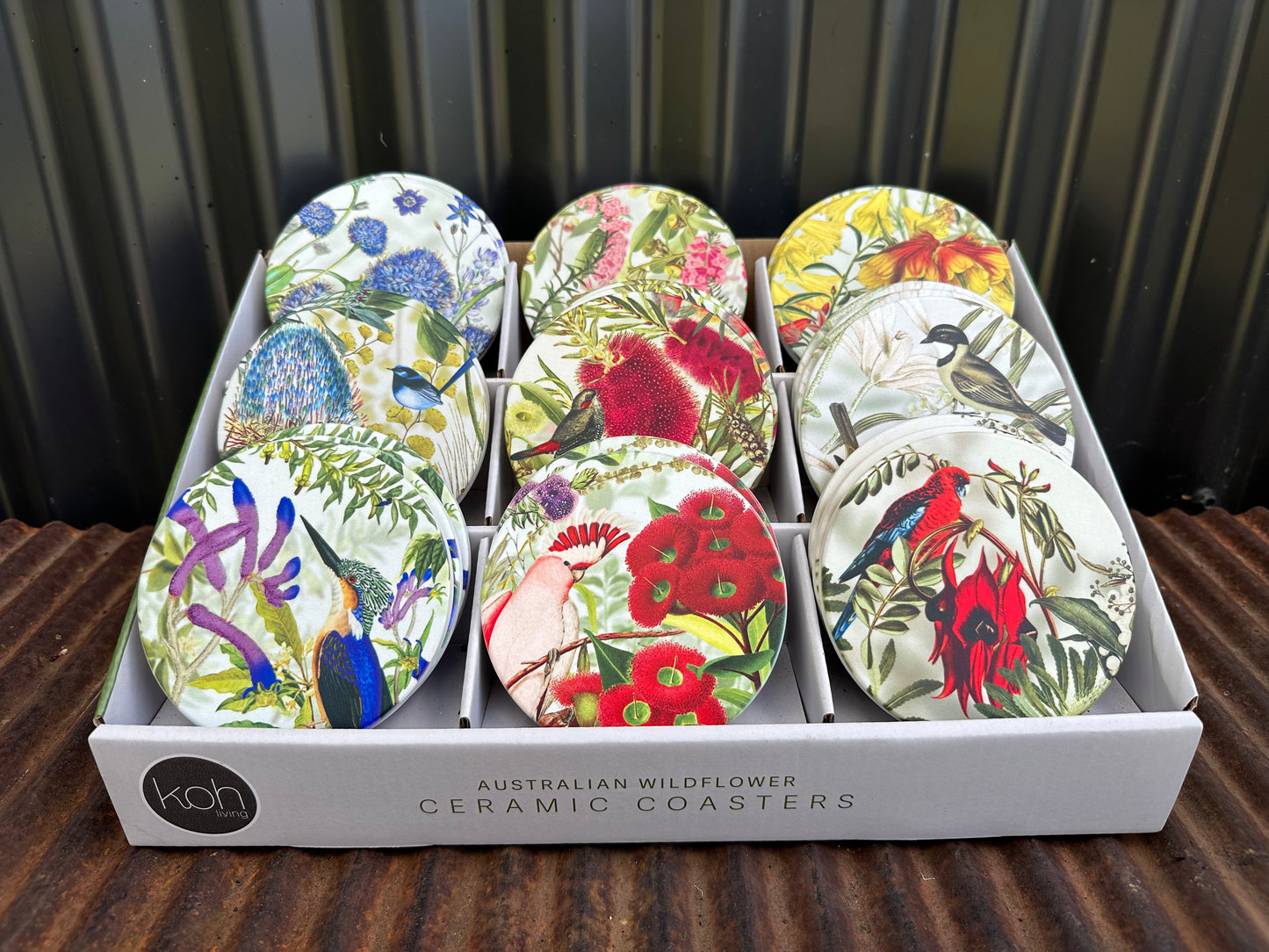 Australiana Coasters