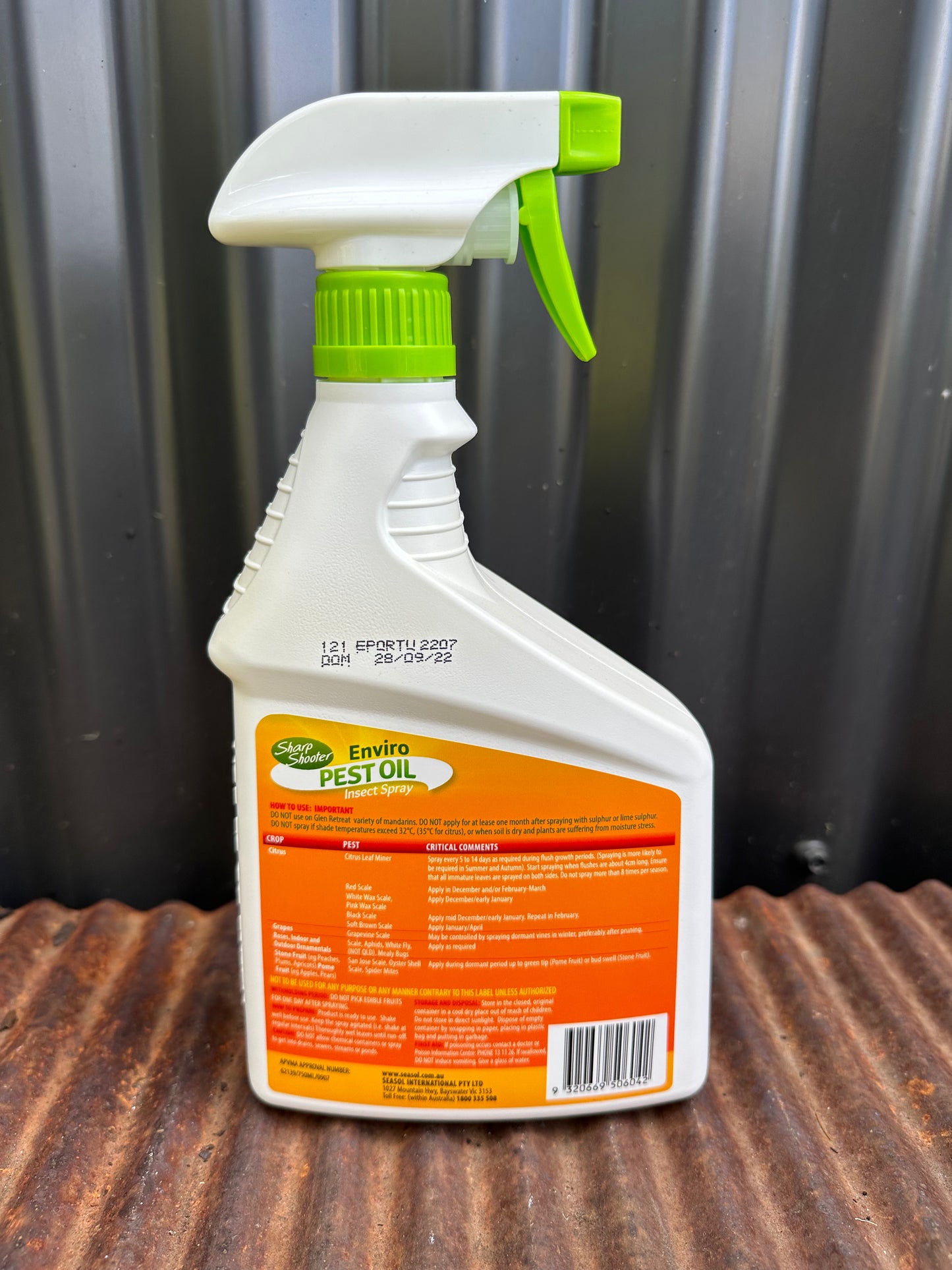 Sharp Shooter Enviro Pest Oil 750ml