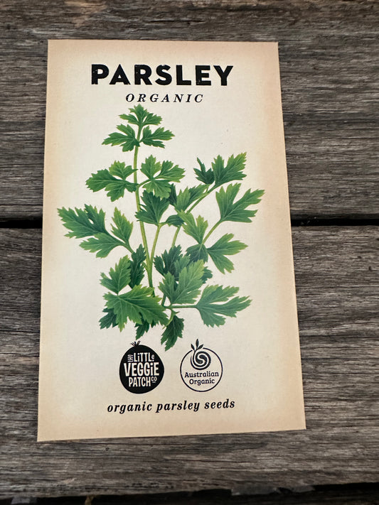 Parsley (Organic) - Vintage Heirloom Little Veggie Patch co