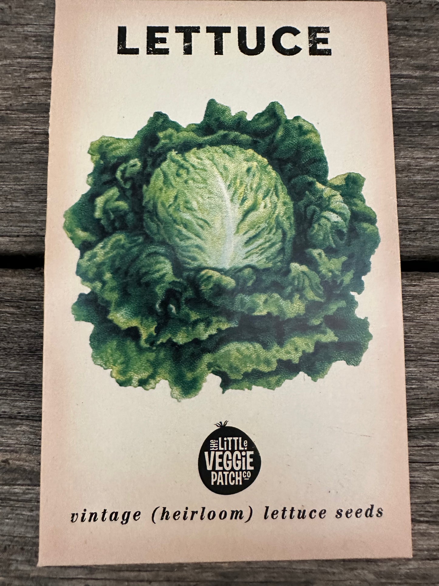 Lettuce Seeds - Vintage Heirloom Little Veggie Patch co