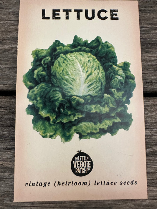 Lettuce Seeds - Vintage Heirloom Little Veggie Patch co